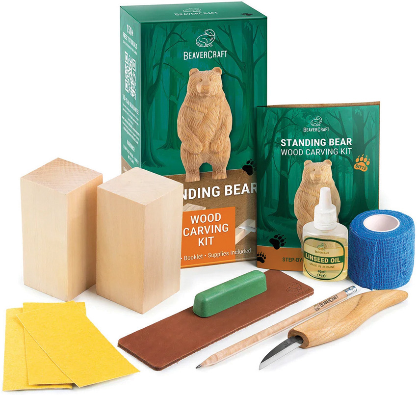 Standing Bear Carving Kit