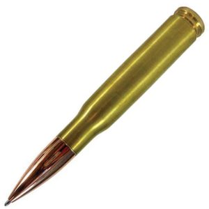 50 Cal Bullet Twist Pen