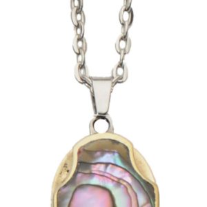Abalone Shell Blade Necklace
