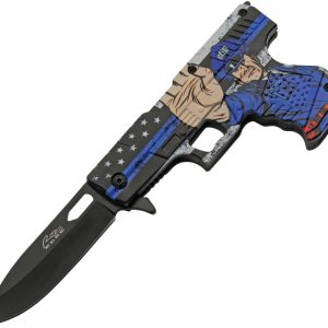 Gun Linerlock A/O Police