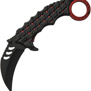 Red Shrub Karambit Linerlock