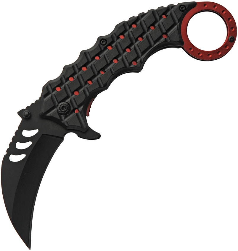 Red Shrub Karambit Linerlock
