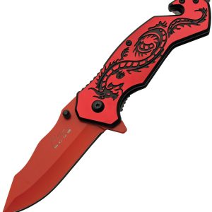 Flying Dragon Linerlock Red