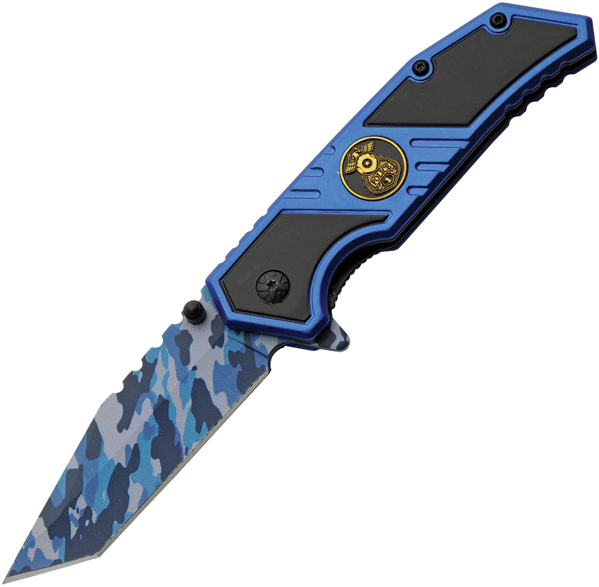 Police Camo Linerlock