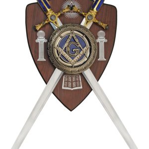 Mason Double Sword Plaque