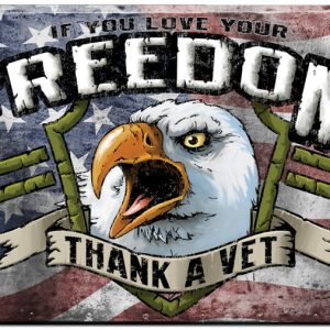 Thank A Vet Flag