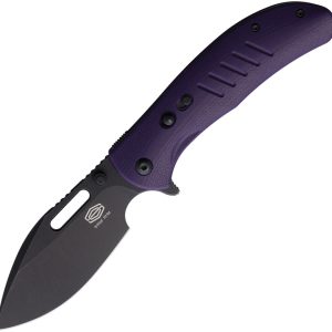 Zulu Button Lock Purple