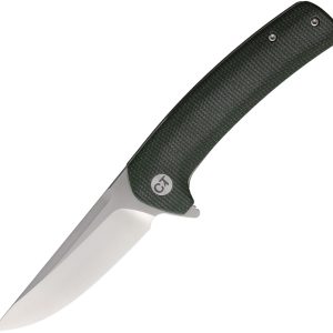 The Clinch Linerlock Green
