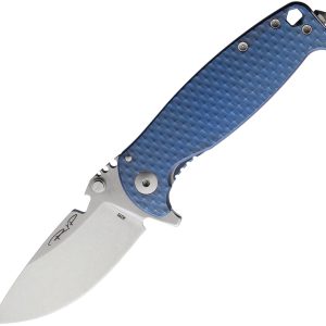 HEST F Framelock Blue Ti