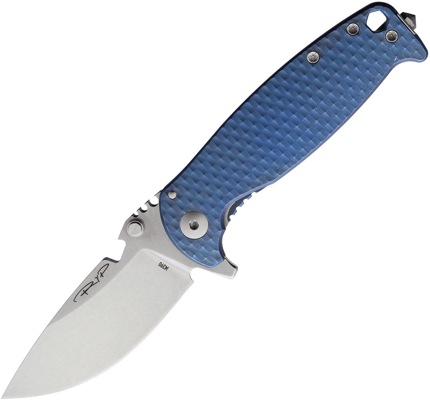 HEST F Framelock Blue Ti