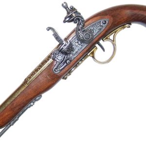 18th Cen Flintlock Pistol Left