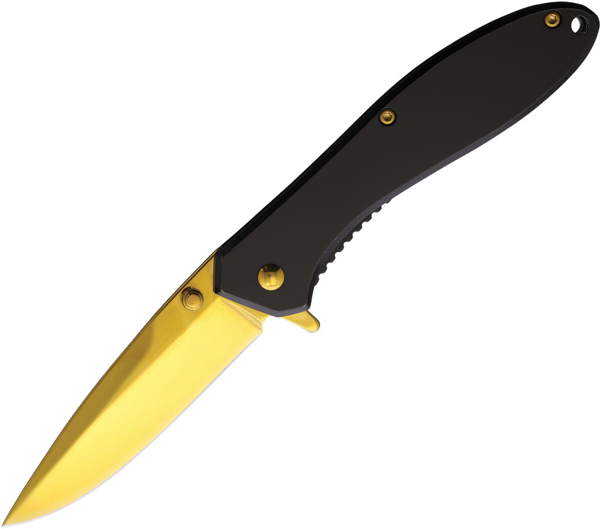 Linerlock A/O Black Gold