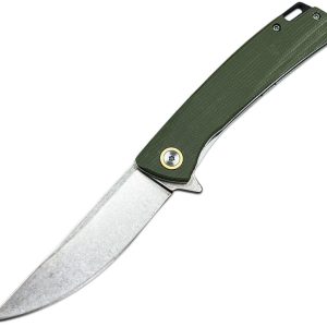 Linerlock Green Micarta