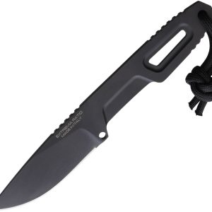 Satre Neck Knife Black