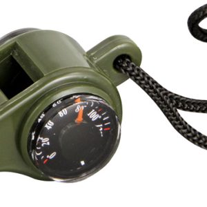 Emergency Whistle with Compass