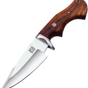 Fixed Blade Brown Wood