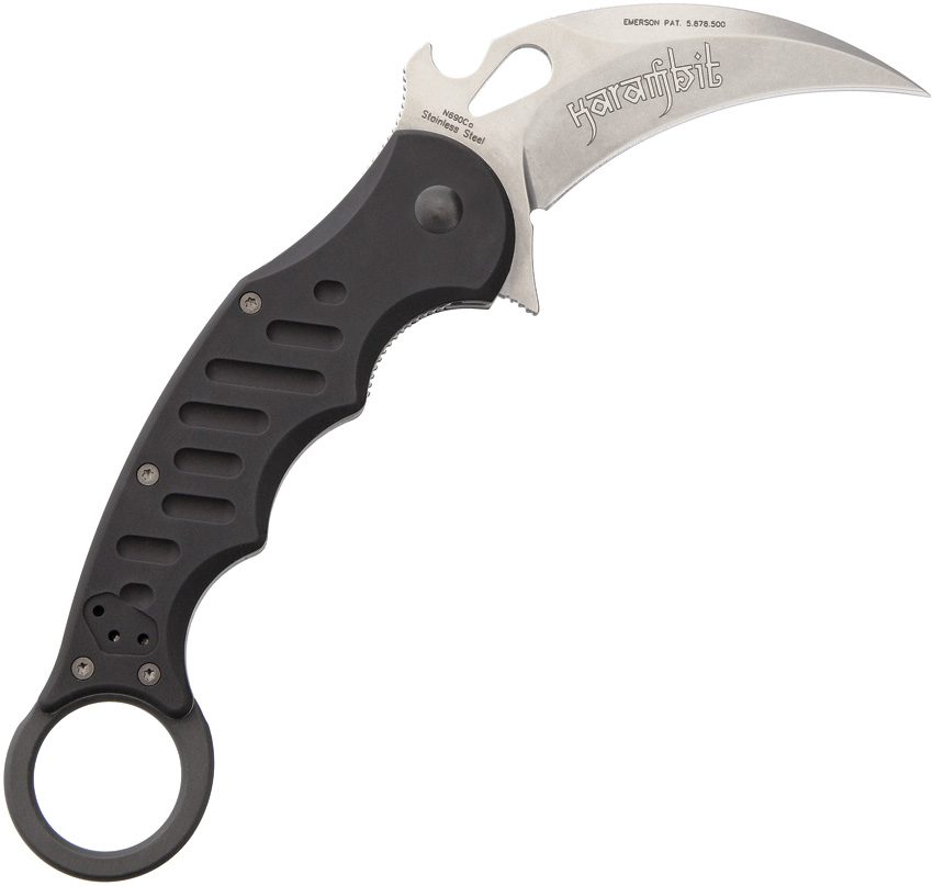 Karambit Black Stonewashed
