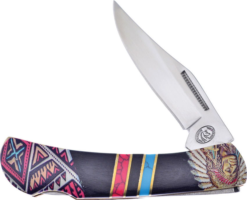Warrior Black Wood/Turquoise