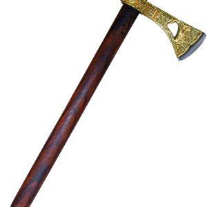 Tomahawk Engraved Brass
