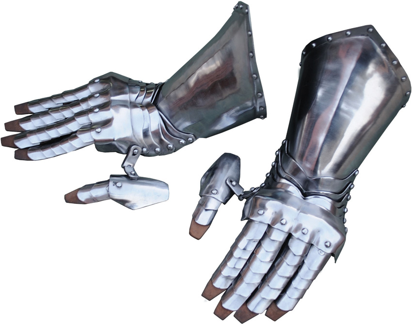 Articulated Steel Gauntlets