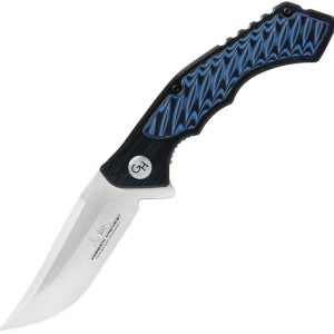 Whirlwind Linerlock Blue G10