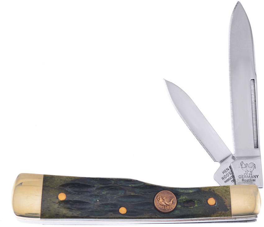 Gun Stock Antique Green Bone
