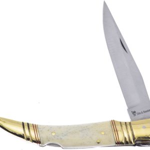 Lockback White Bone