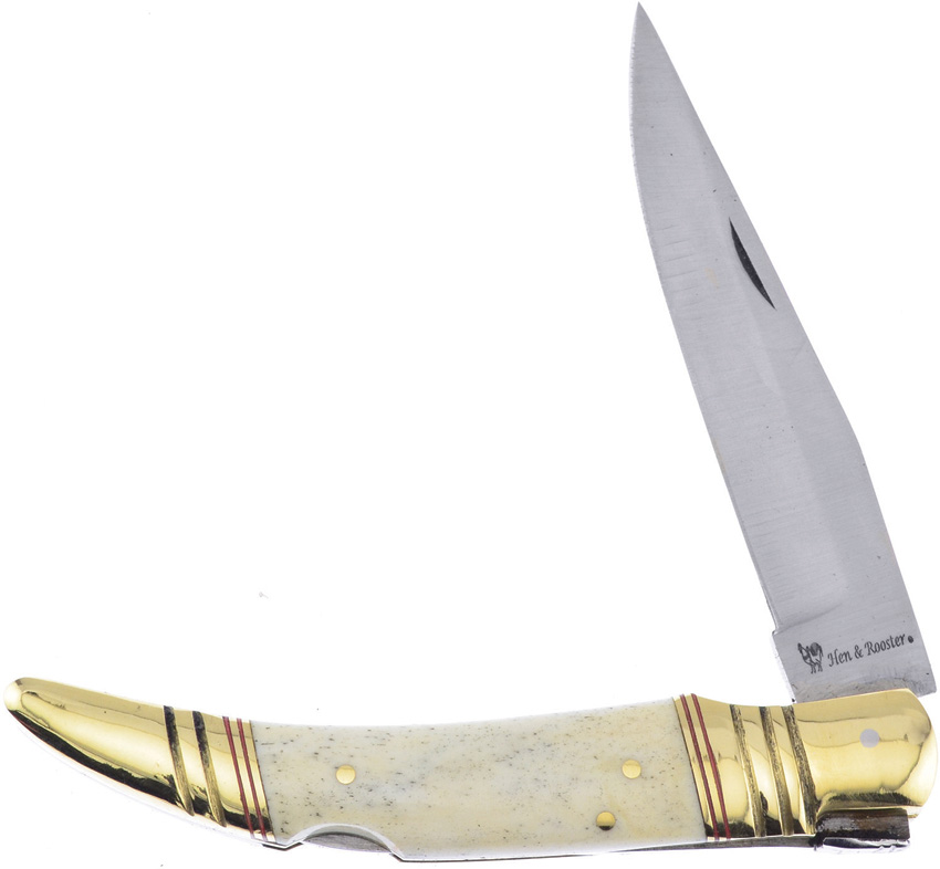 Lockback White Bone