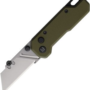 Vector Utility Button Lock Grn