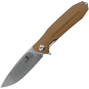 Zesty Linerlock Brown G10