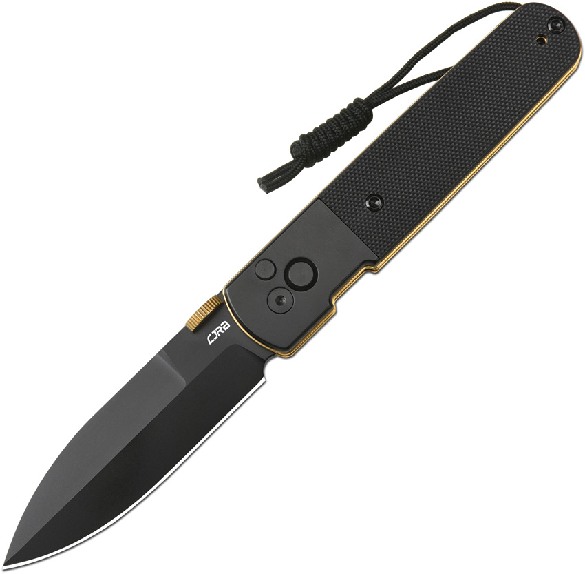 Locust Button Lock Black