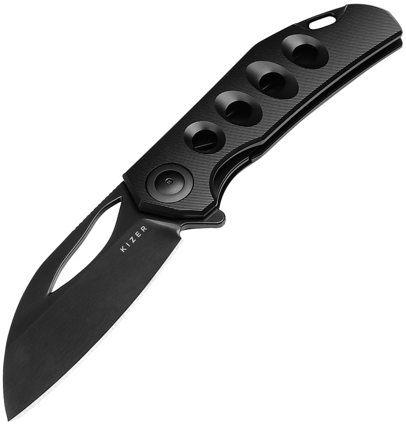 Hawk Linerlock Blk Ti