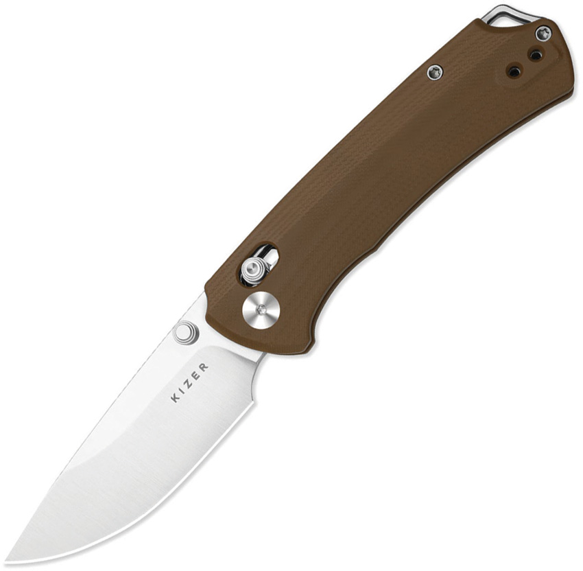 T1 CD Button Lock Brown