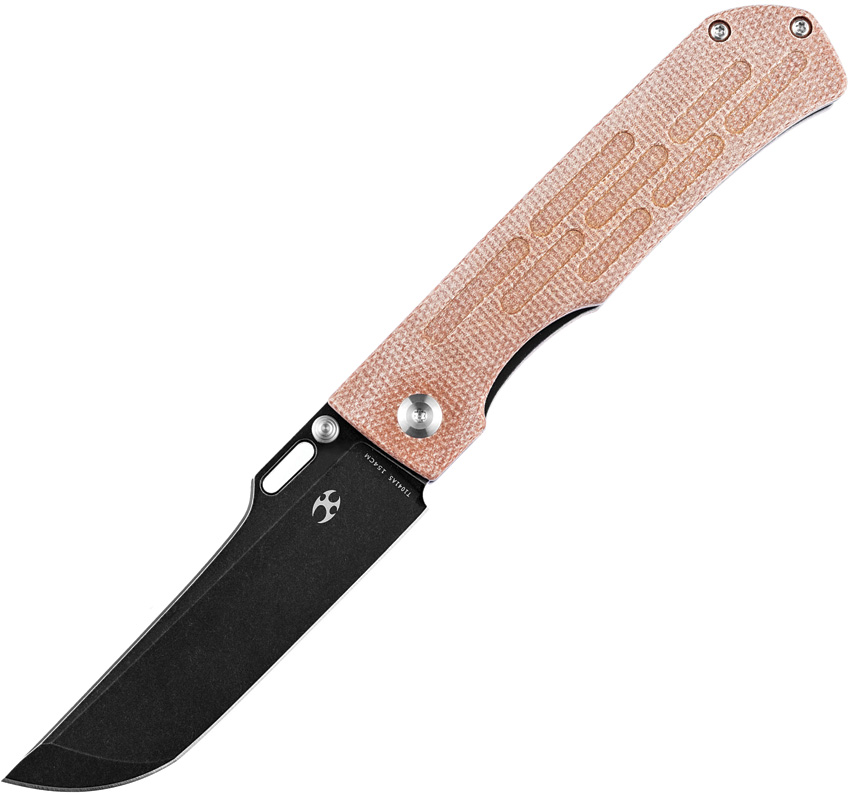 Reedus Linerlock Brn Micarta