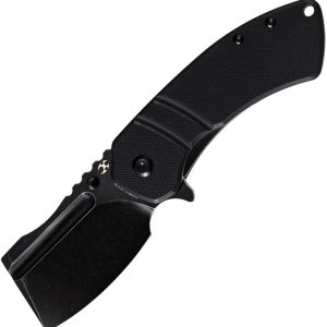 M+ Korvid Linerlock Black G10