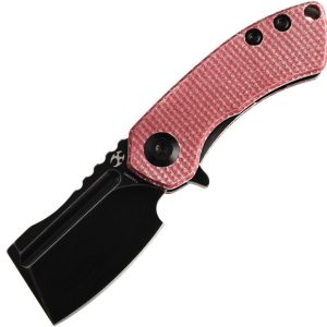Mini Korvid Linerlock Red Mic