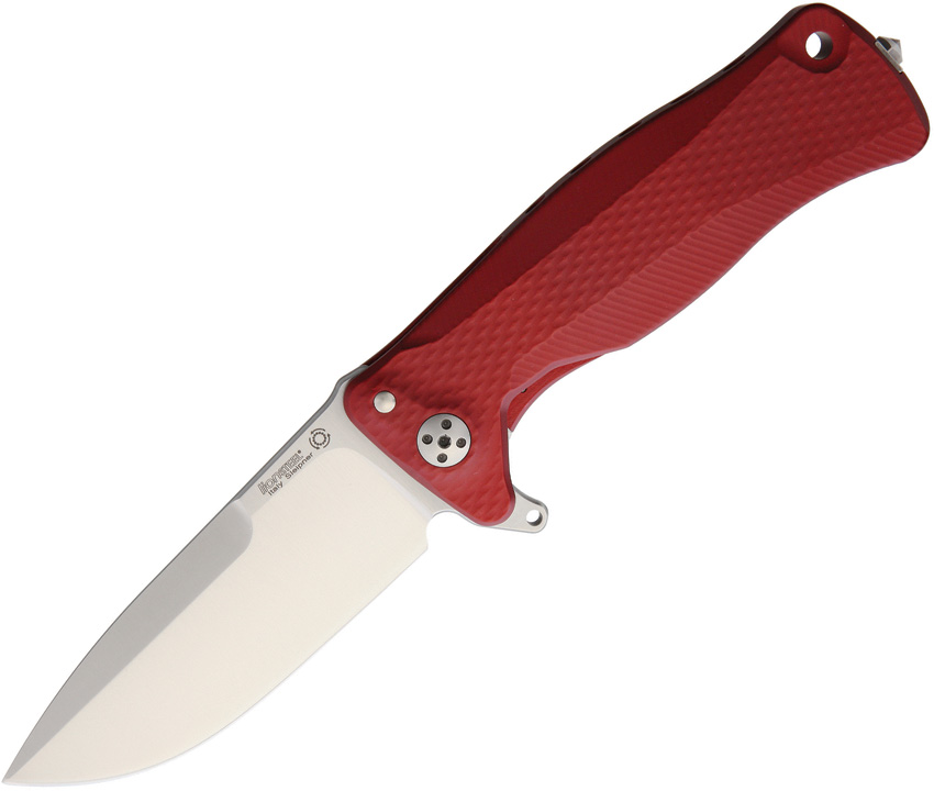 SR11 Satin Red Framelock