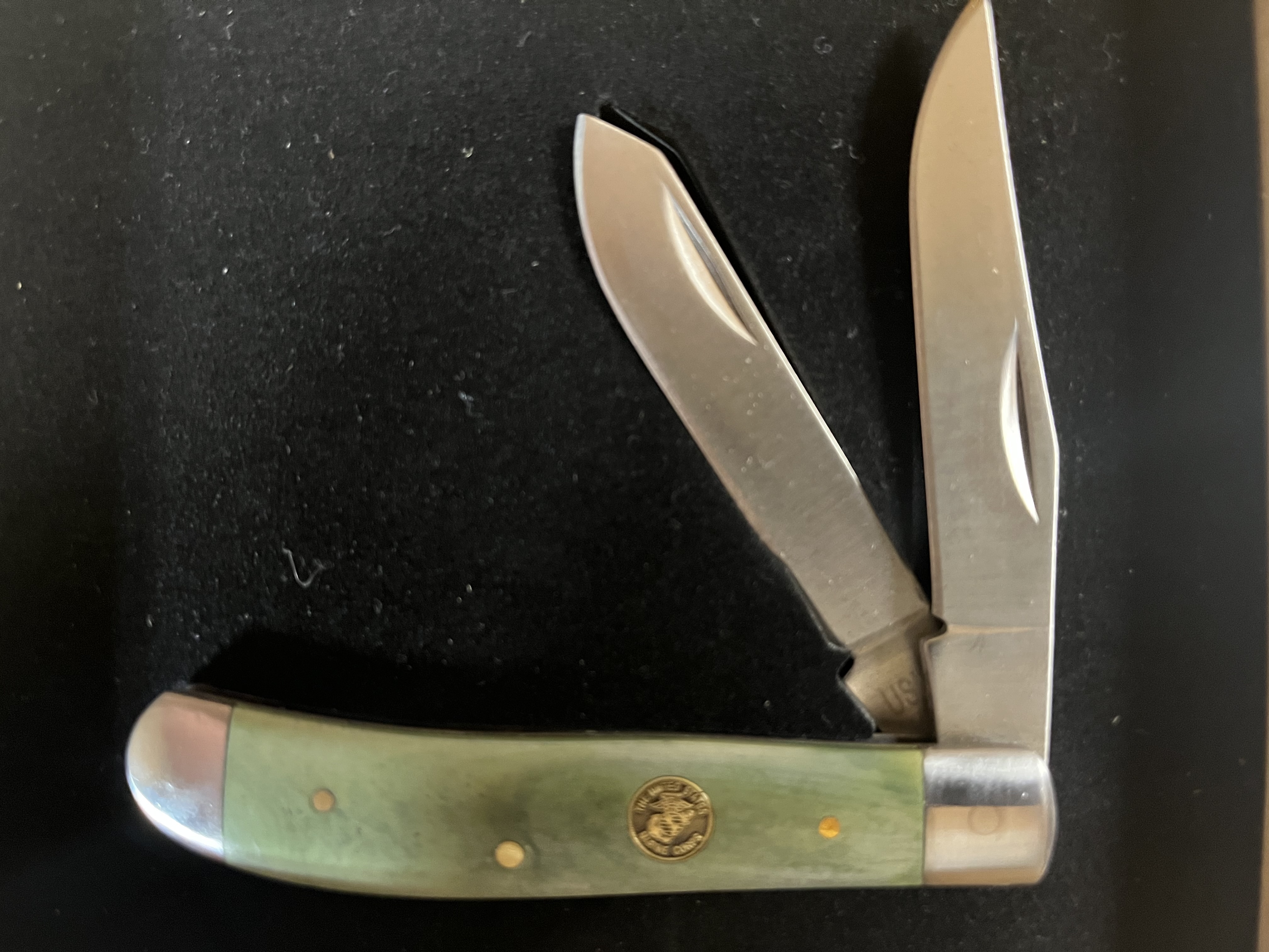 USMC Trapper Green Smooth Bone
