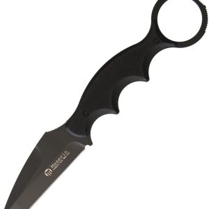 Neck Knife N690 Black G10