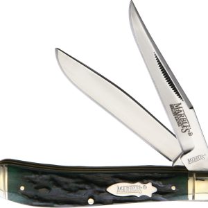 Trapper Green Stag Bone