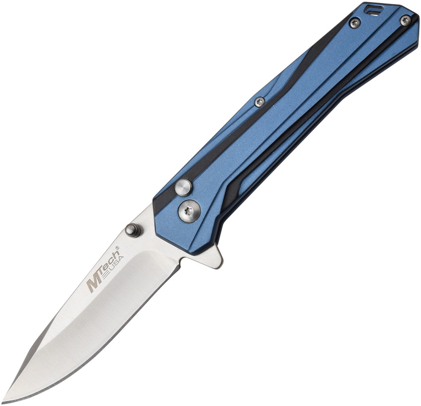 Button Lock Blue