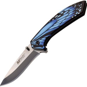 Butterfly Framelock A/O Blue