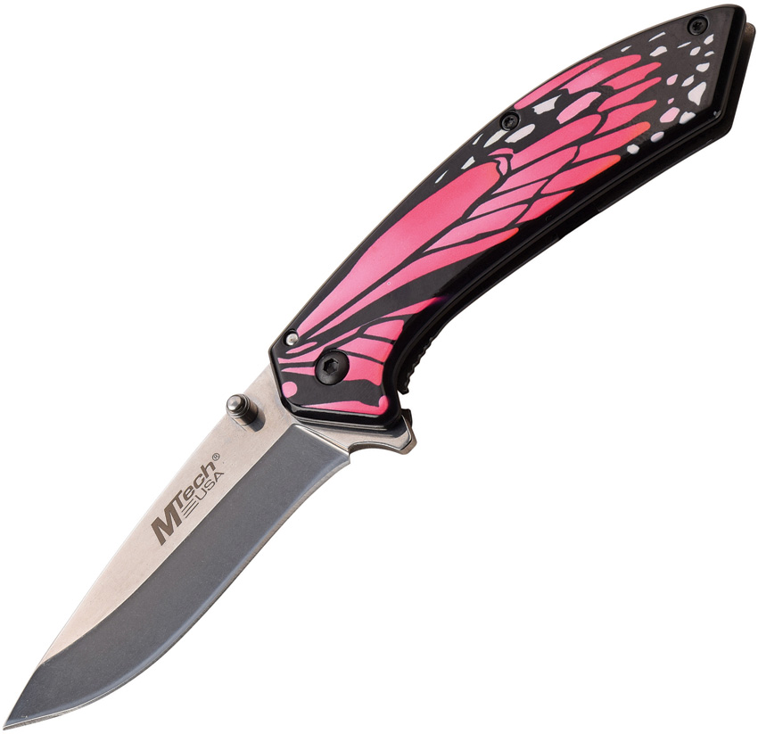 Butterfly Framelock A/O Pink
