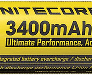 Rechargable 18650 Battery 3400