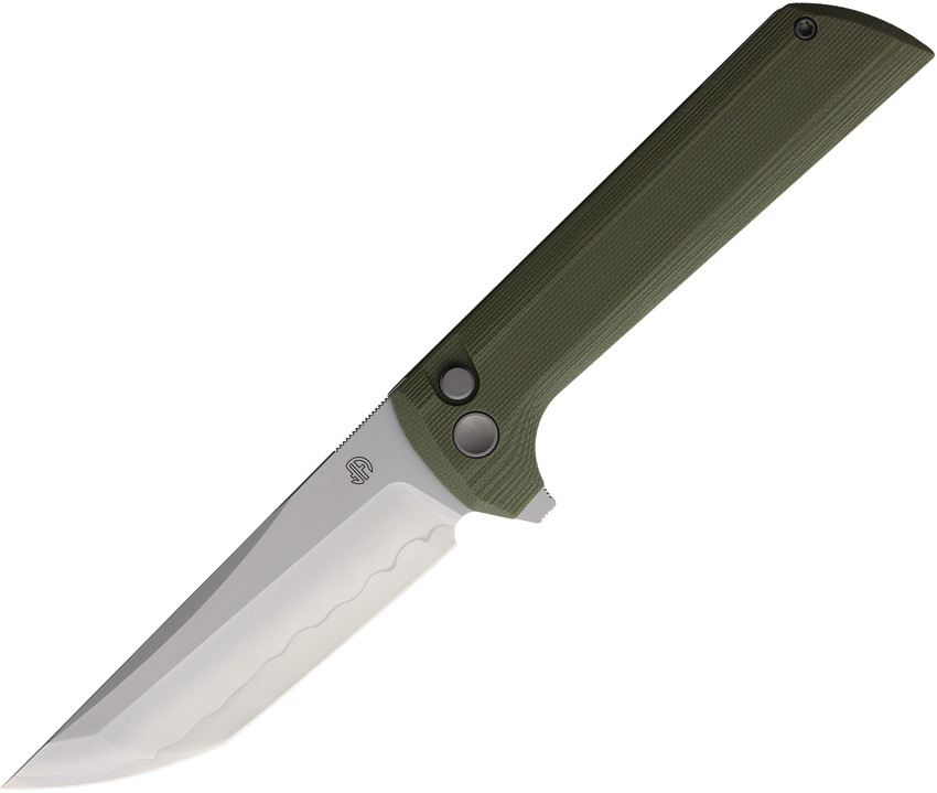 Chop 2 Button Lock Green