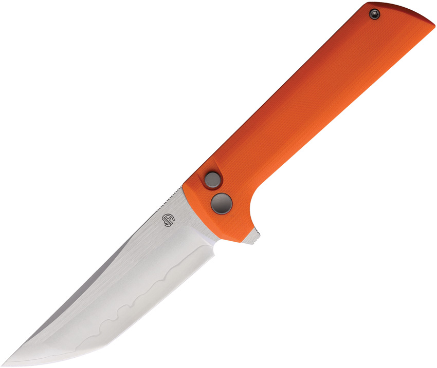 Chop 2 Button Lock Orange