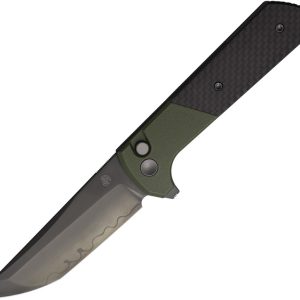 Chop 2 Buttonlock CF Green