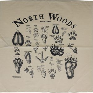 Animal Track Bandana Tan