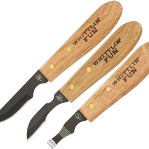Three Piece Wood Carving Set