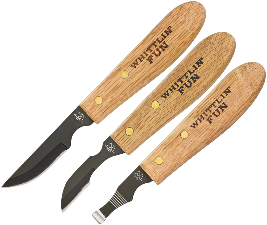 Three Piece Wood Carving Set